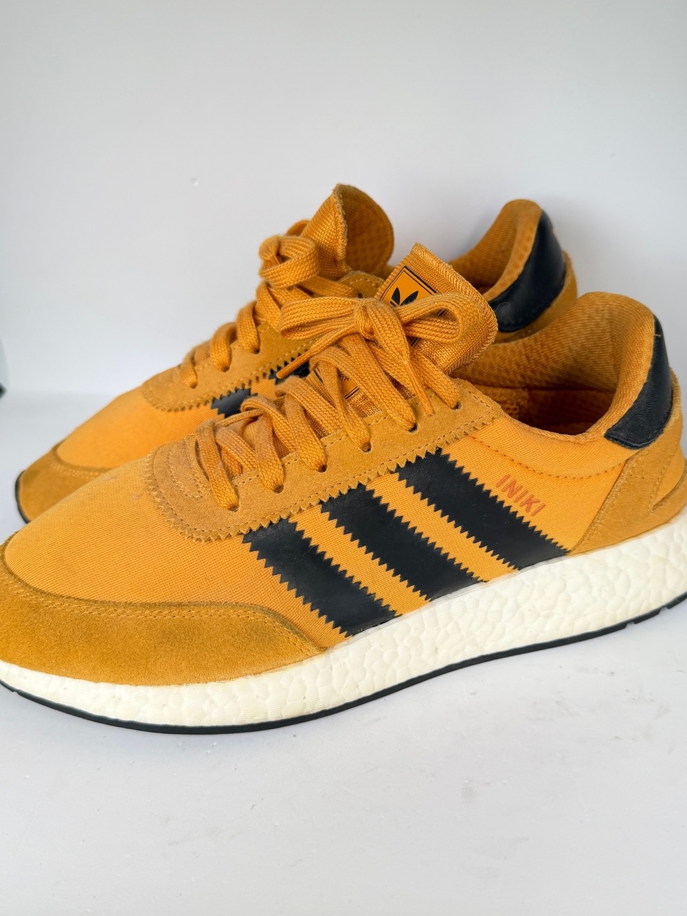 Adidas Men's Orange INIKI Lifestyle Sneaker